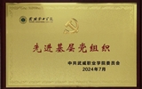 喜報！學(xué)院黨總支獲2024年武威職業(yè)學(xué)院“先進基層黨組織”榮譽稱號